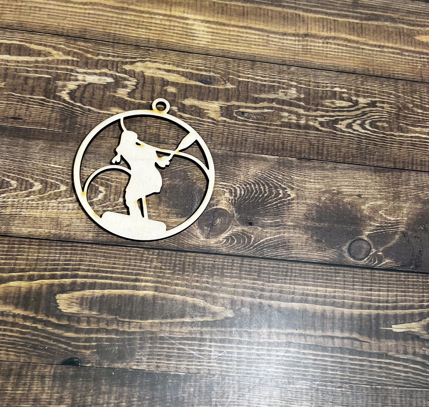 Tennis Ornament, Wooden Sports Ornament, Sports Ornament, Engraved Ornament, Laser Engraved Wood Ornament