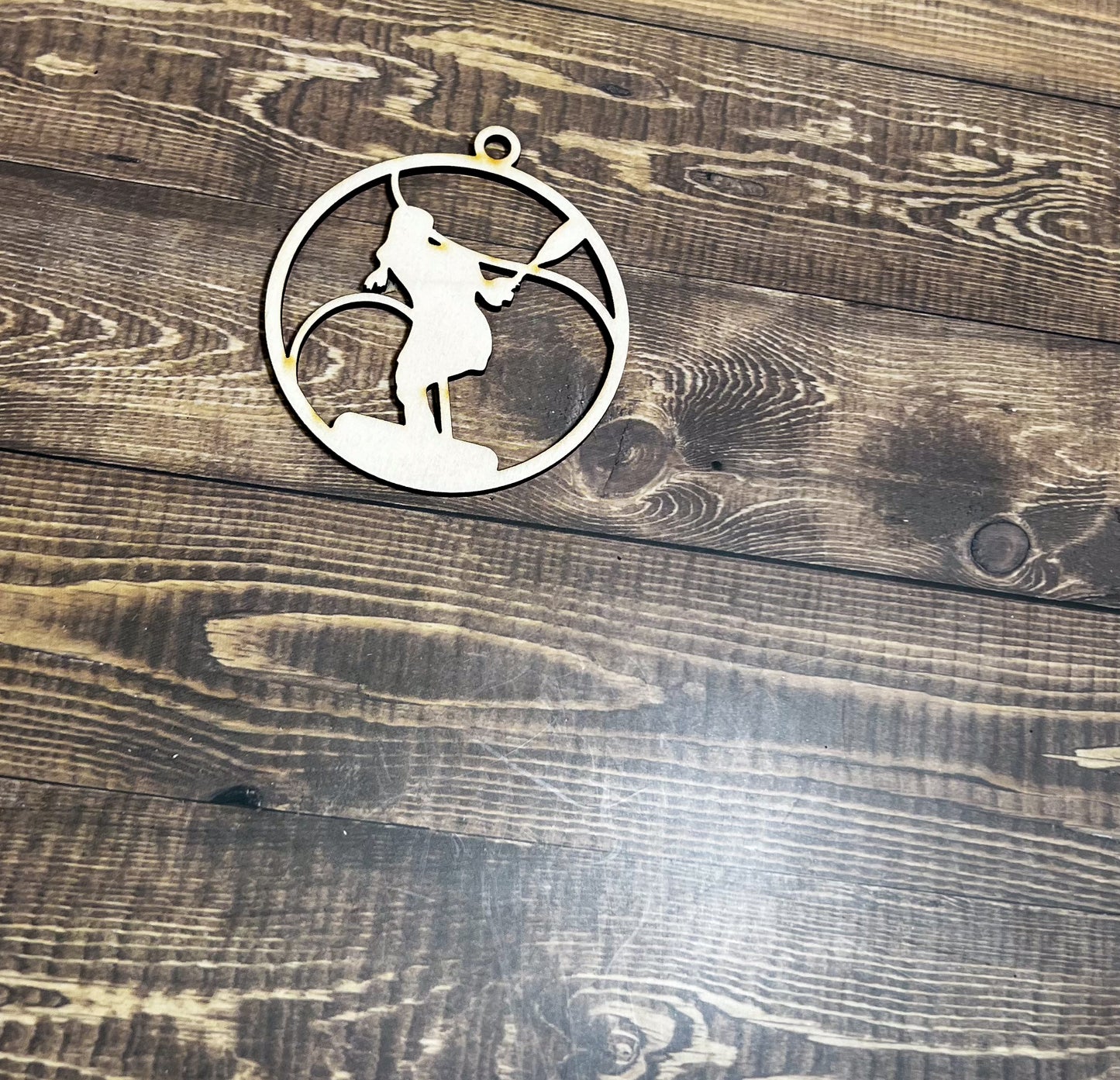 Tennis Ornament, Wooden Sports Ornament, Sports Ornament, Engraved Ornament, Laser Engraved Wood Ornament