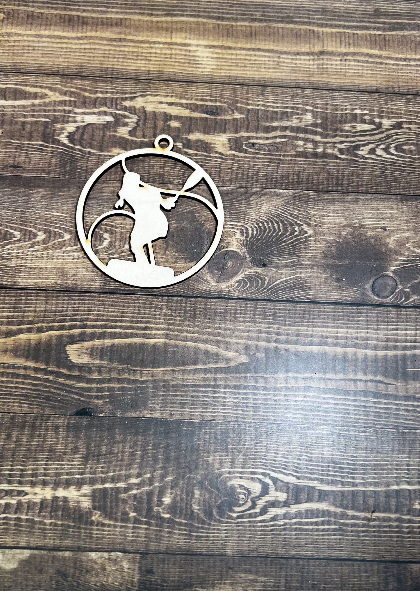 Tennis Ornament, Wooden Sports Ornament, Sports Ornament, Engraved Ornament, Laser Engraved Wood Ornament