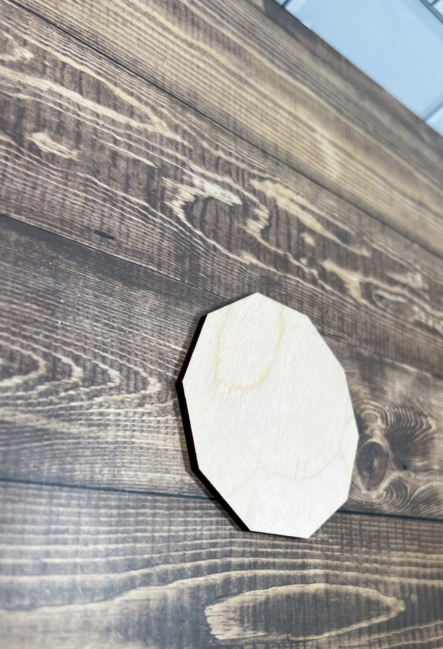 Nonagon Cut Shape - Ideal for DIY Projects and Custom Painting