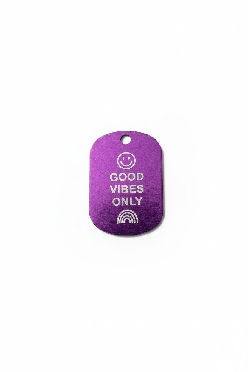 Good Vibes Only Keychain
