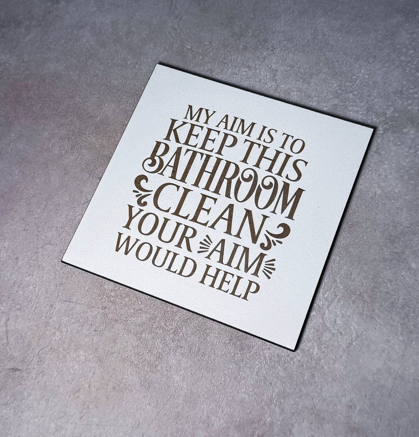 Bathroom Sign, Keep washroom Clean Sign