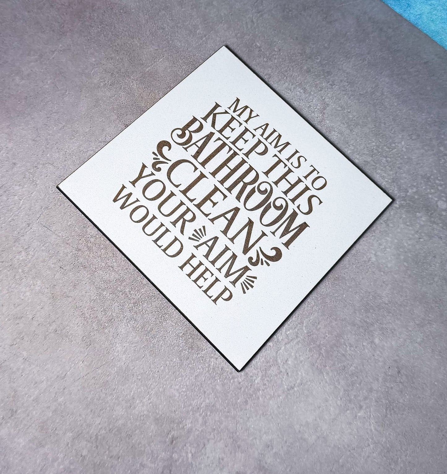 Bathroom Sign, Keep washroom Clean Sign