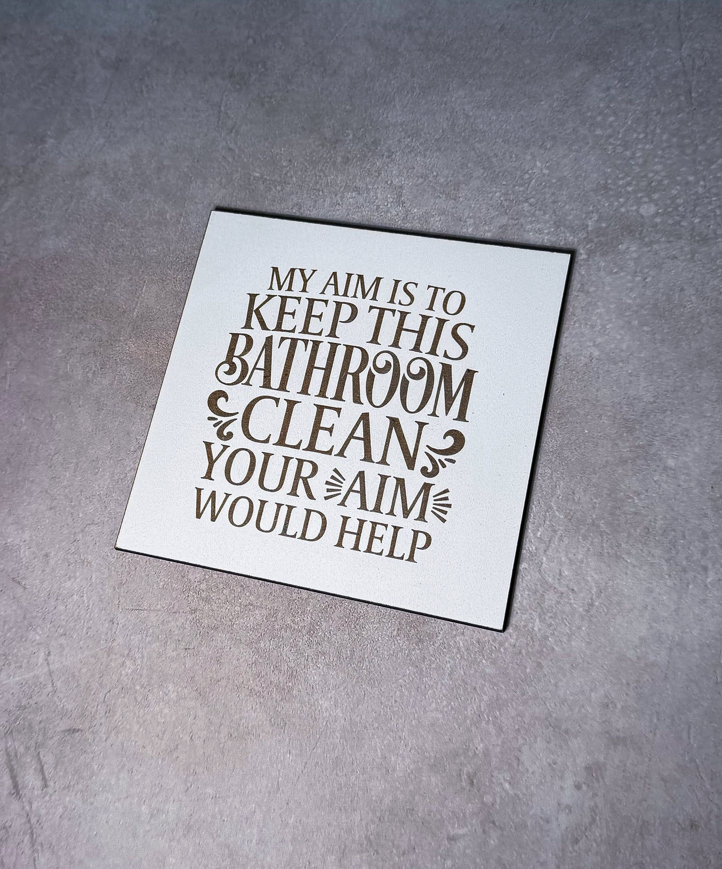 Bathroom Sign, Keep washroom Clean Sign