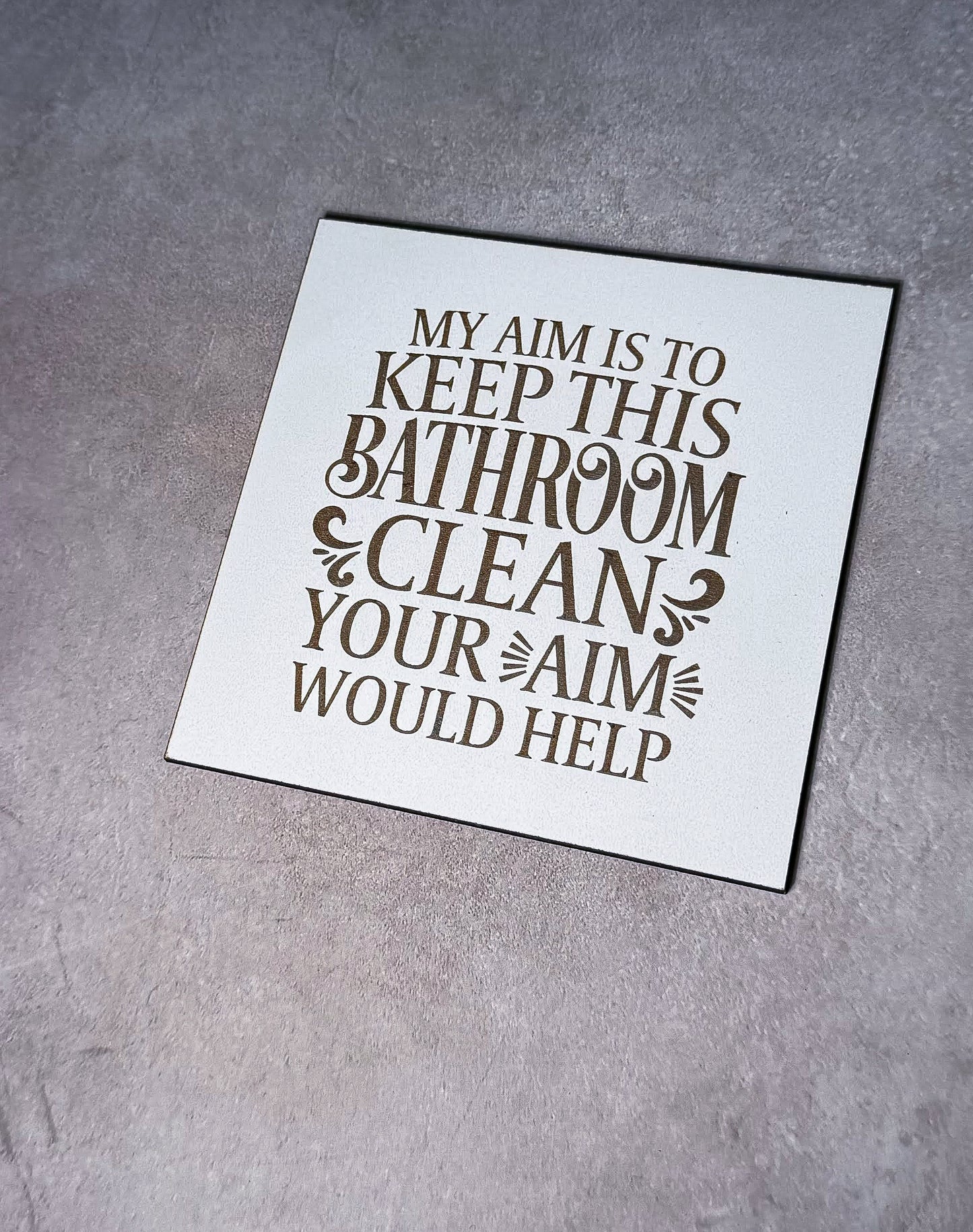 Bathroom Sign, Keep washroom Clean Sign