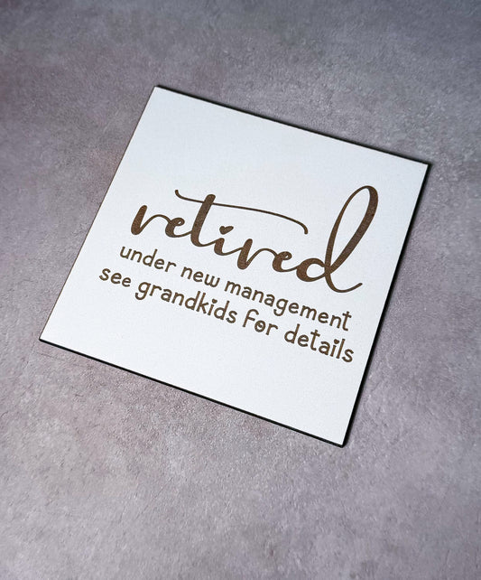 Retired Sign
