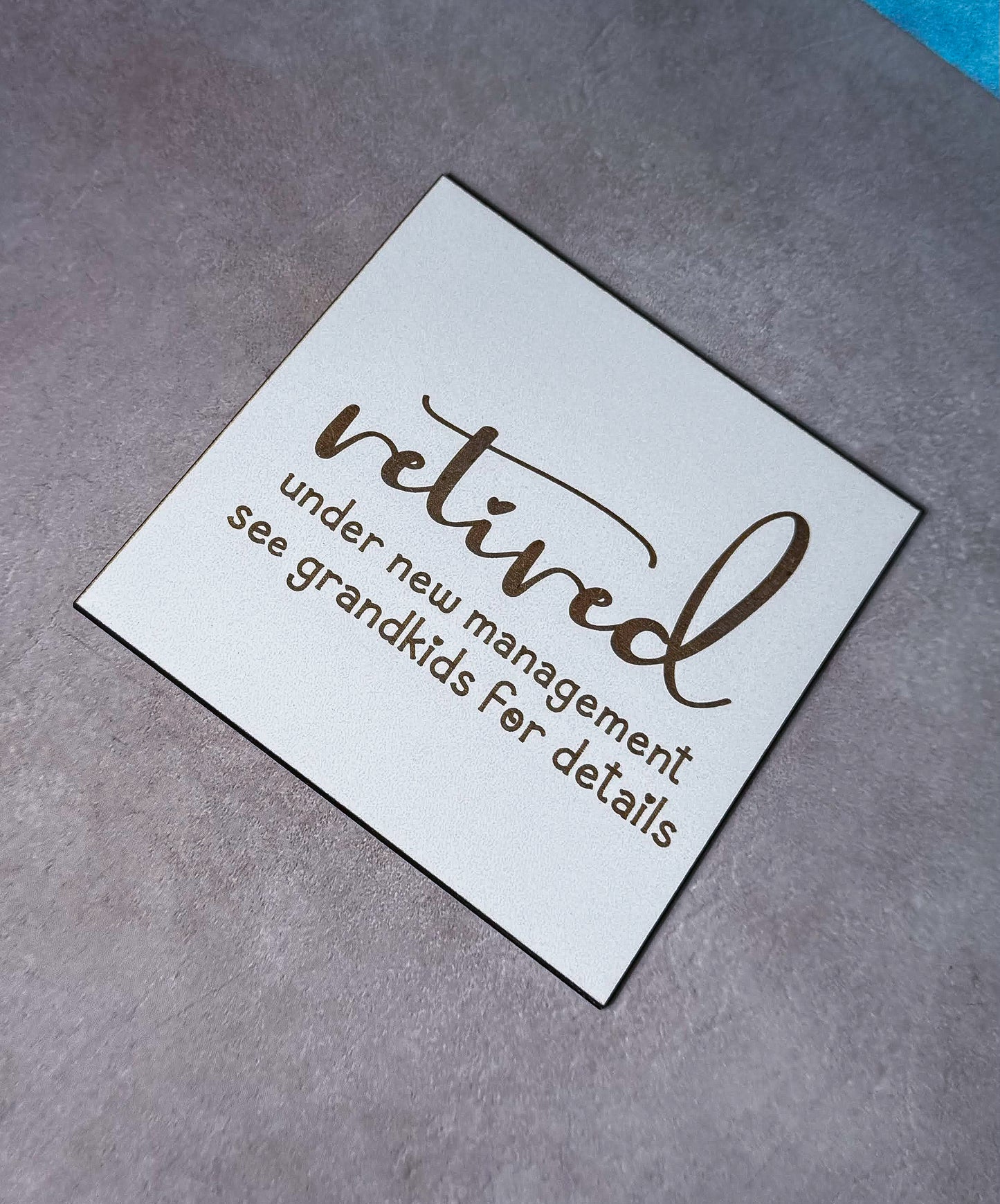Retired Sign