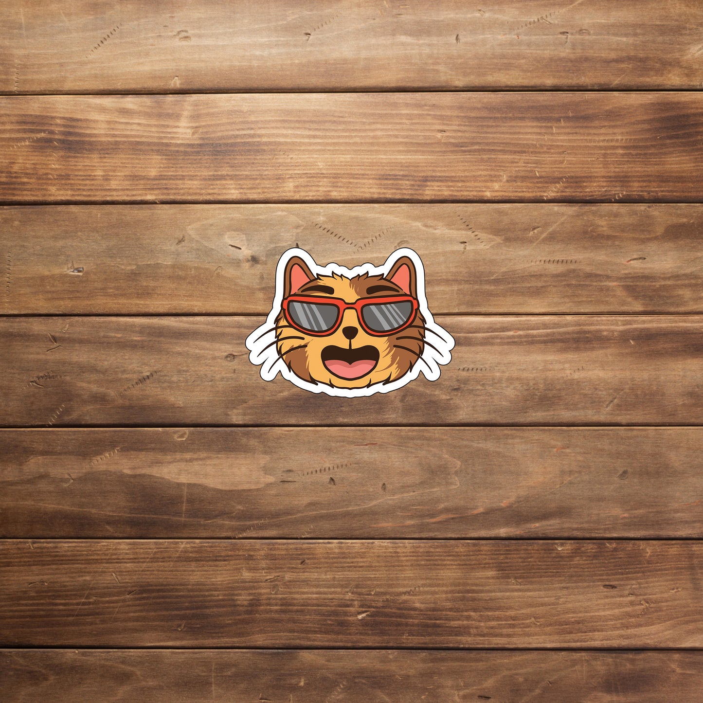 Cat Faces 7 Stickers