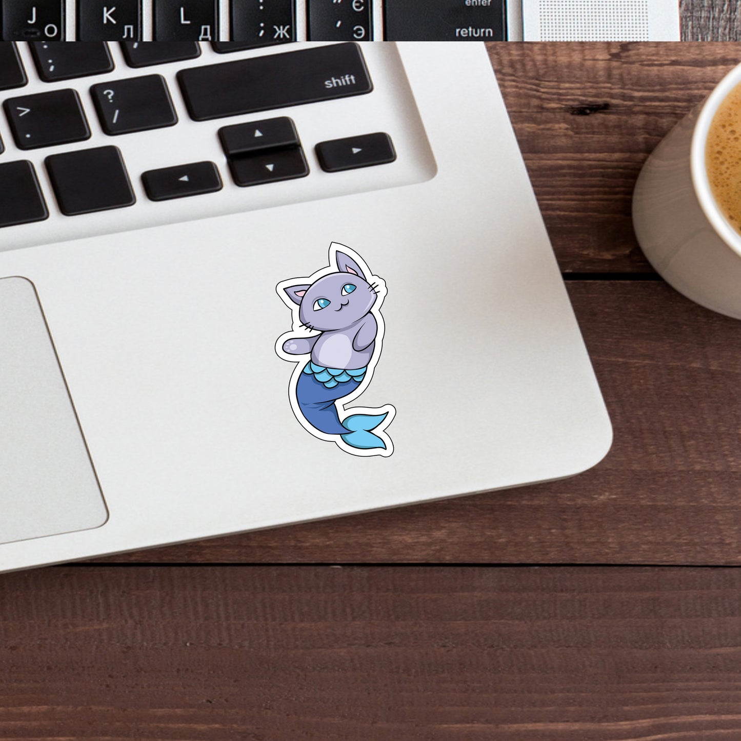 Cat Mermaid 2 Stickers