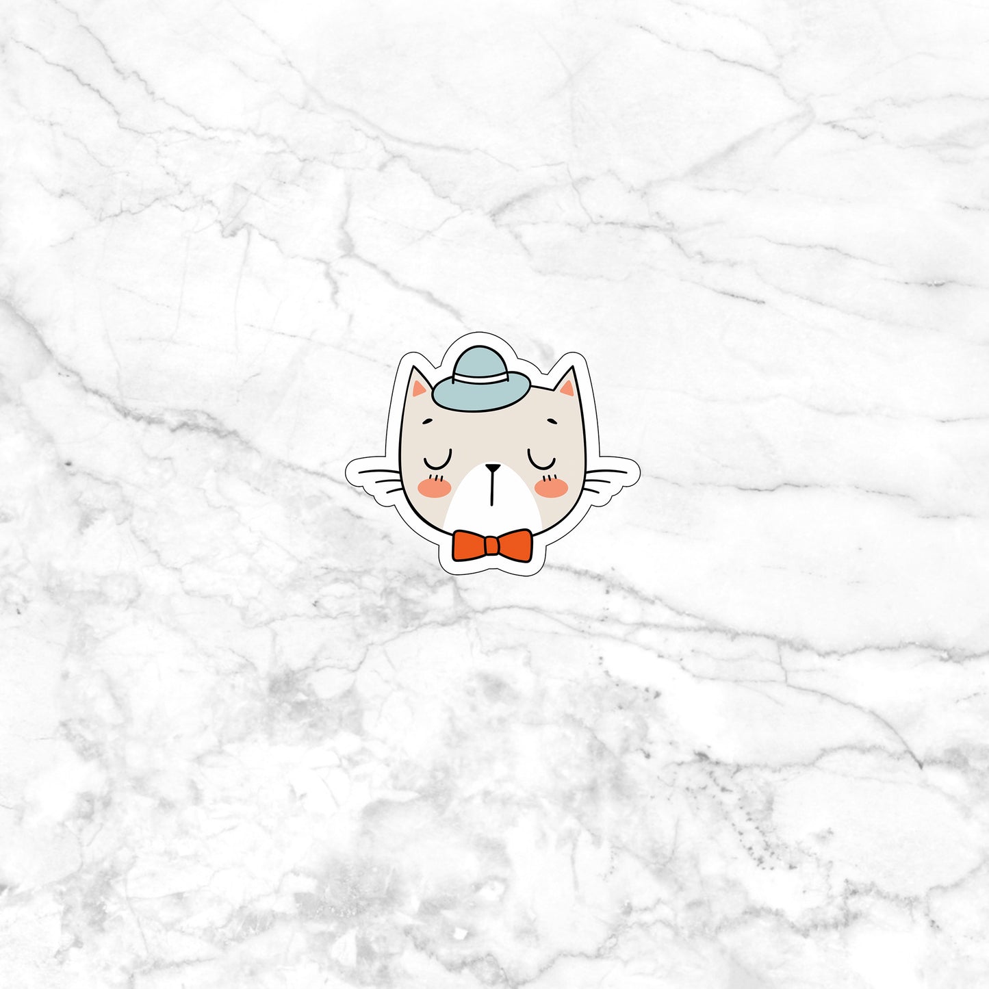 Cats HeadsCAT 19 Stickers