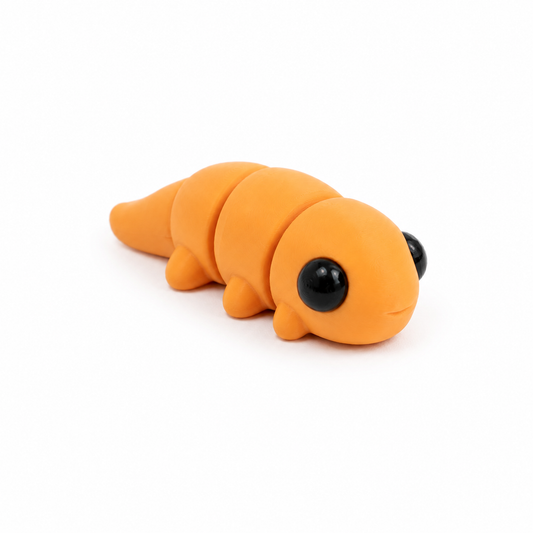Mini Shrimp Fidget | Articulated Flexi Animal