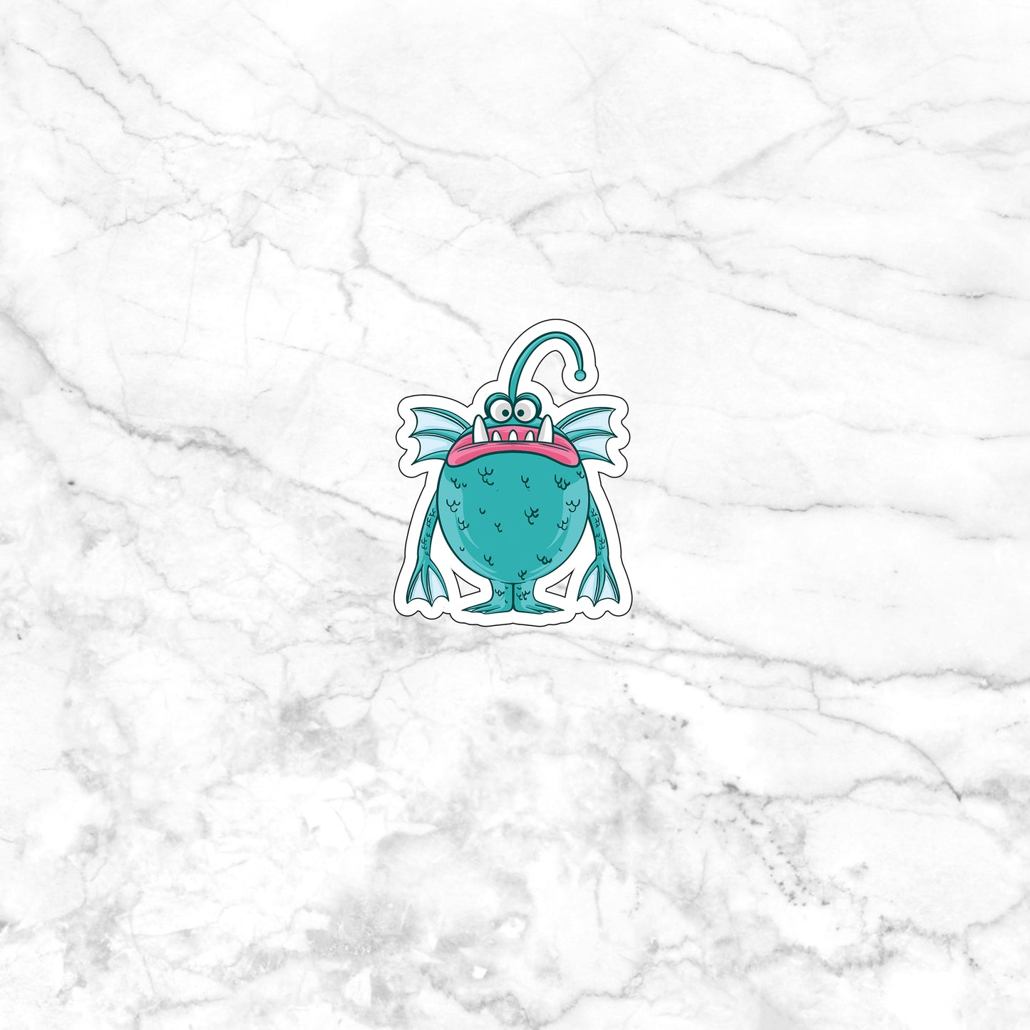 Cute Monster 8 Stickers