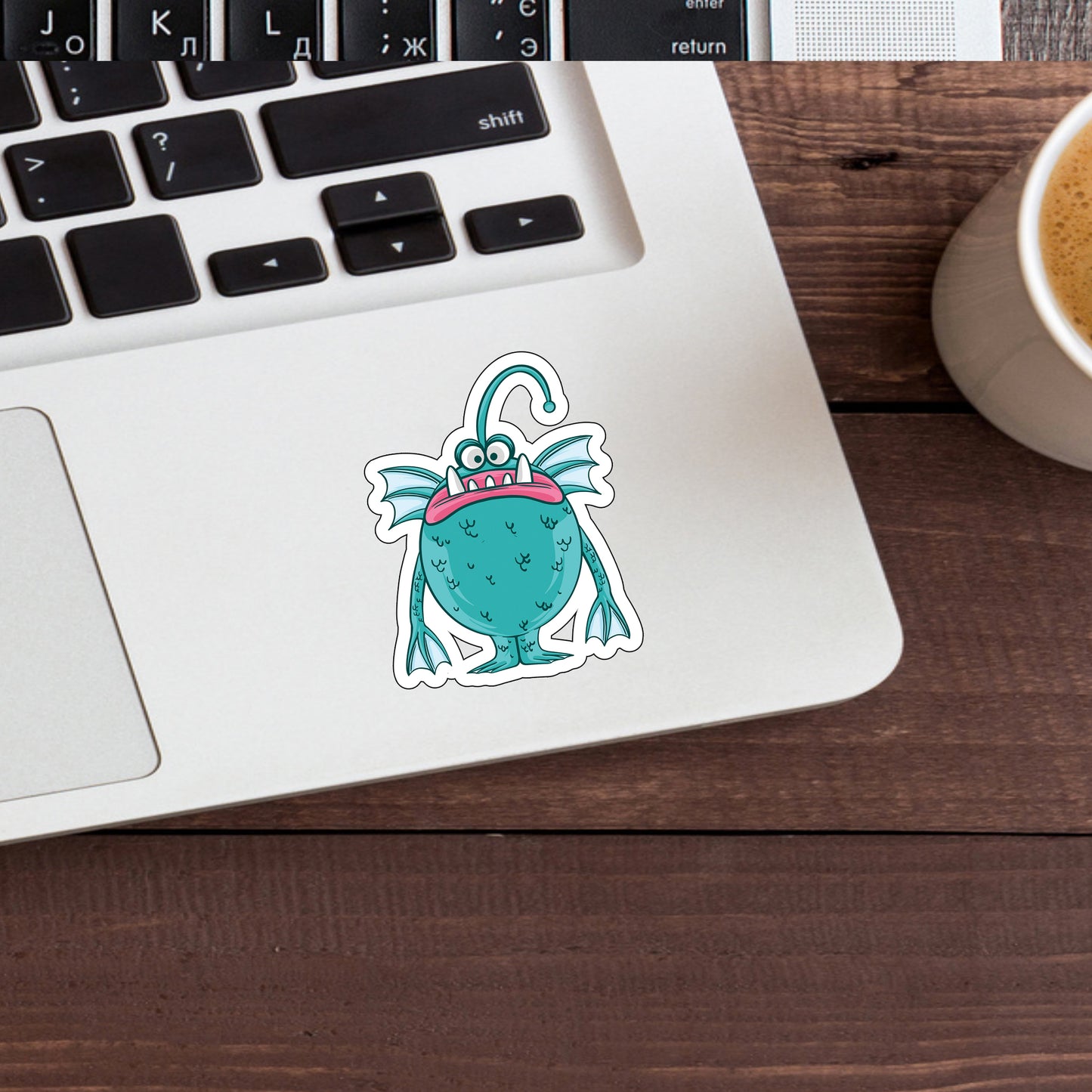 Cute Monster 8 Stickers