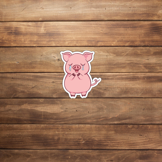 Cute Pig 2 Stickers