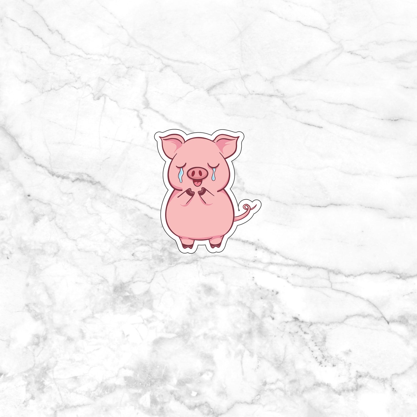 Cute Pig 2 Stickers