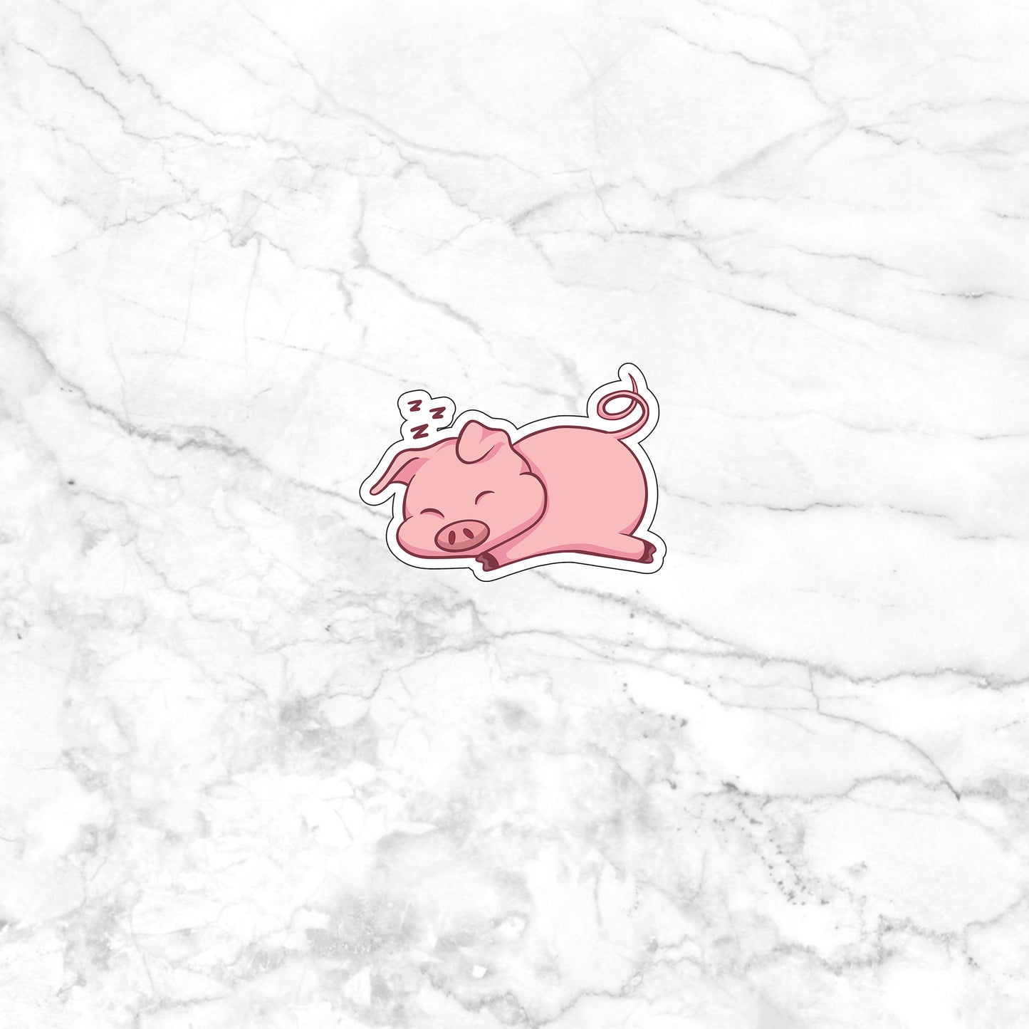 Cute Pig 5 Stickers