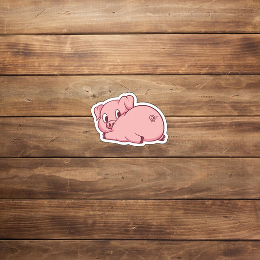 Cute Pig 8 Stickers