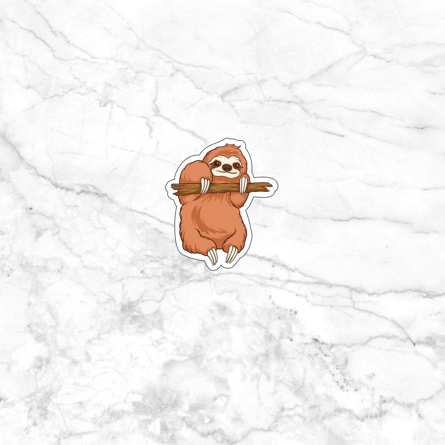 Cute Sloth Cartoon 10 Stickers