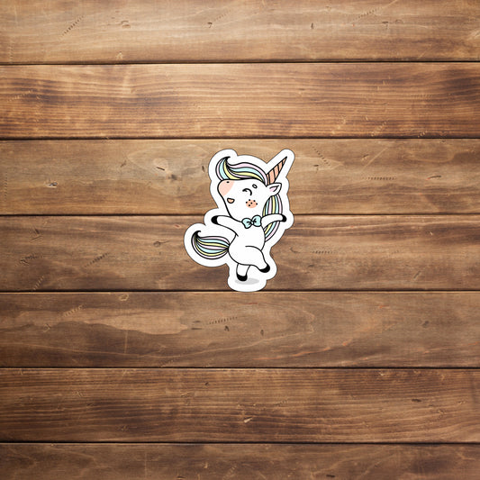 Cute Unicorn Printable Sticker 2 Stickers