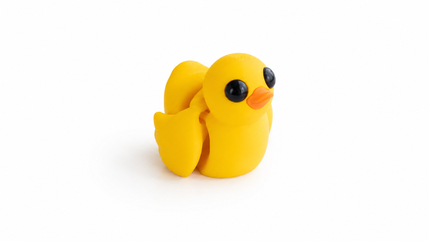 Mini Duck Fidget | Articulated Flexi Animal