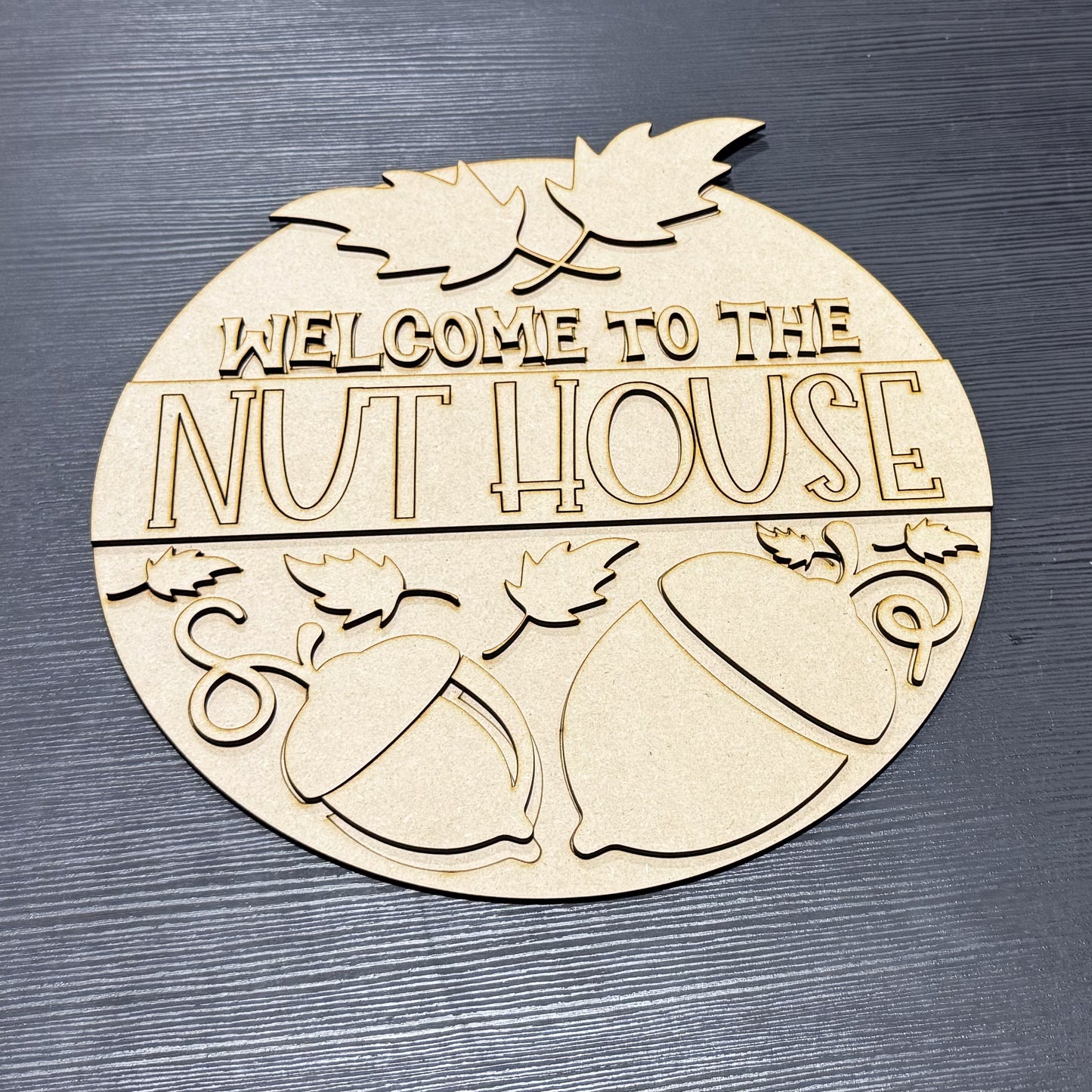 Welcome  to the Nut House DIY Kit, Fall Kit  - Ideal for DIY Projects and Custom Painting