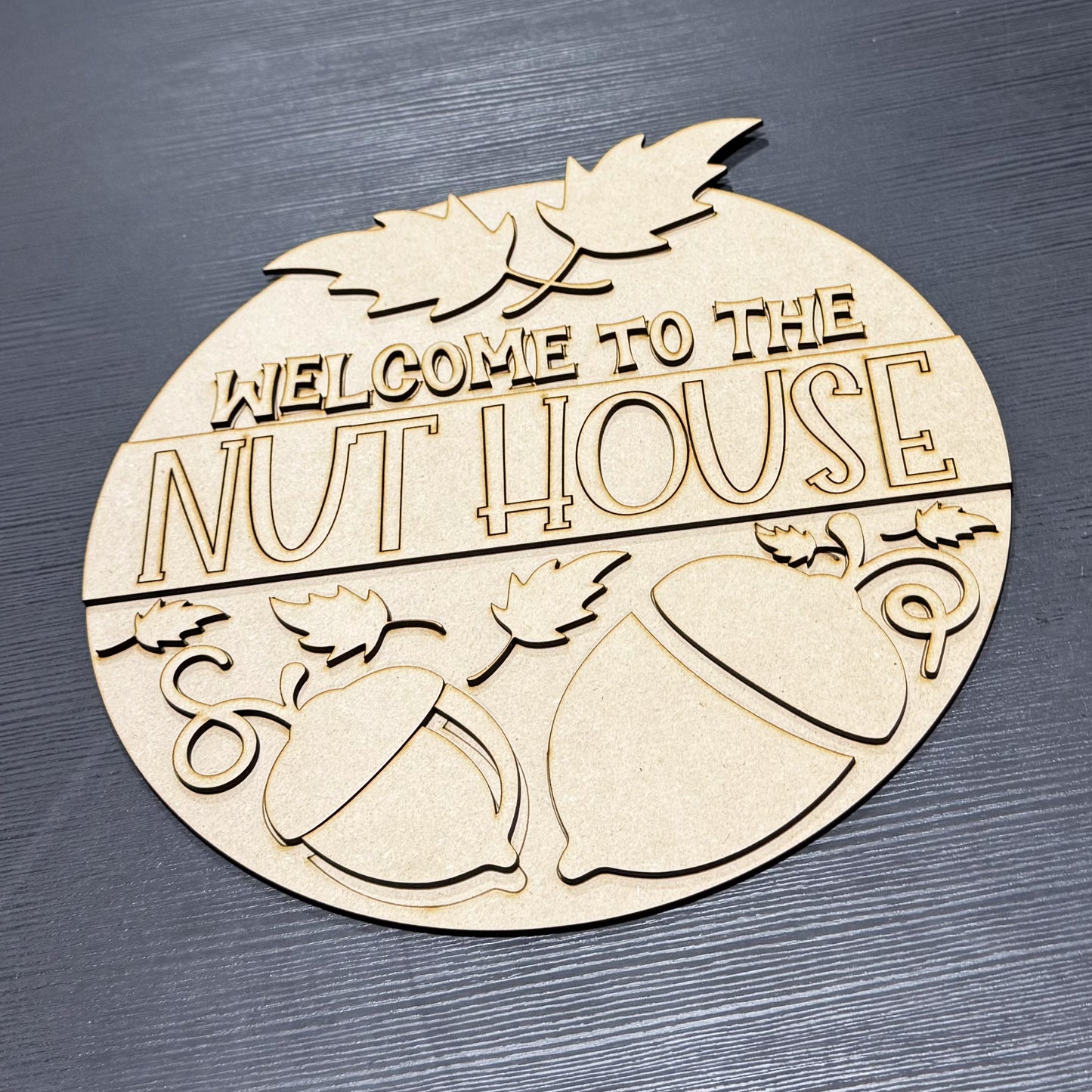 Welcome  to the Nut House DIY Kit, Fall Kit  - Ideal for DIY Projects and Custom Painting