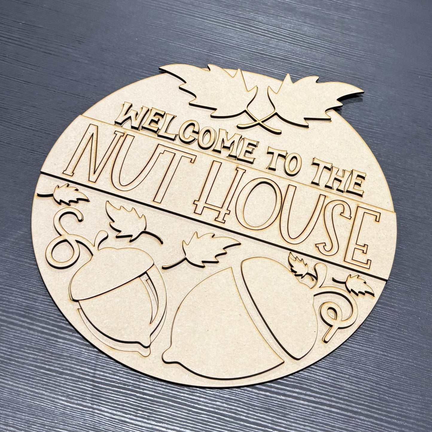 Welcome  to the Nut House DIY Kit, Fall Kit  - Ideal for DIY Projects and Custom Painting