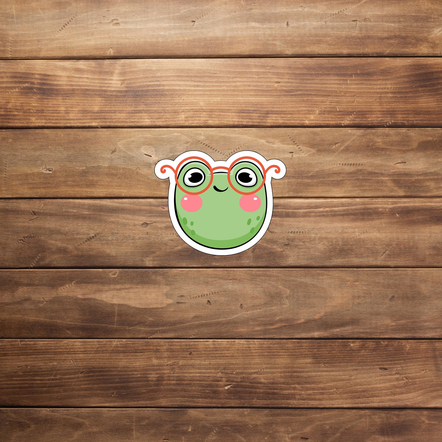Frog Face sticker 3 Stickers