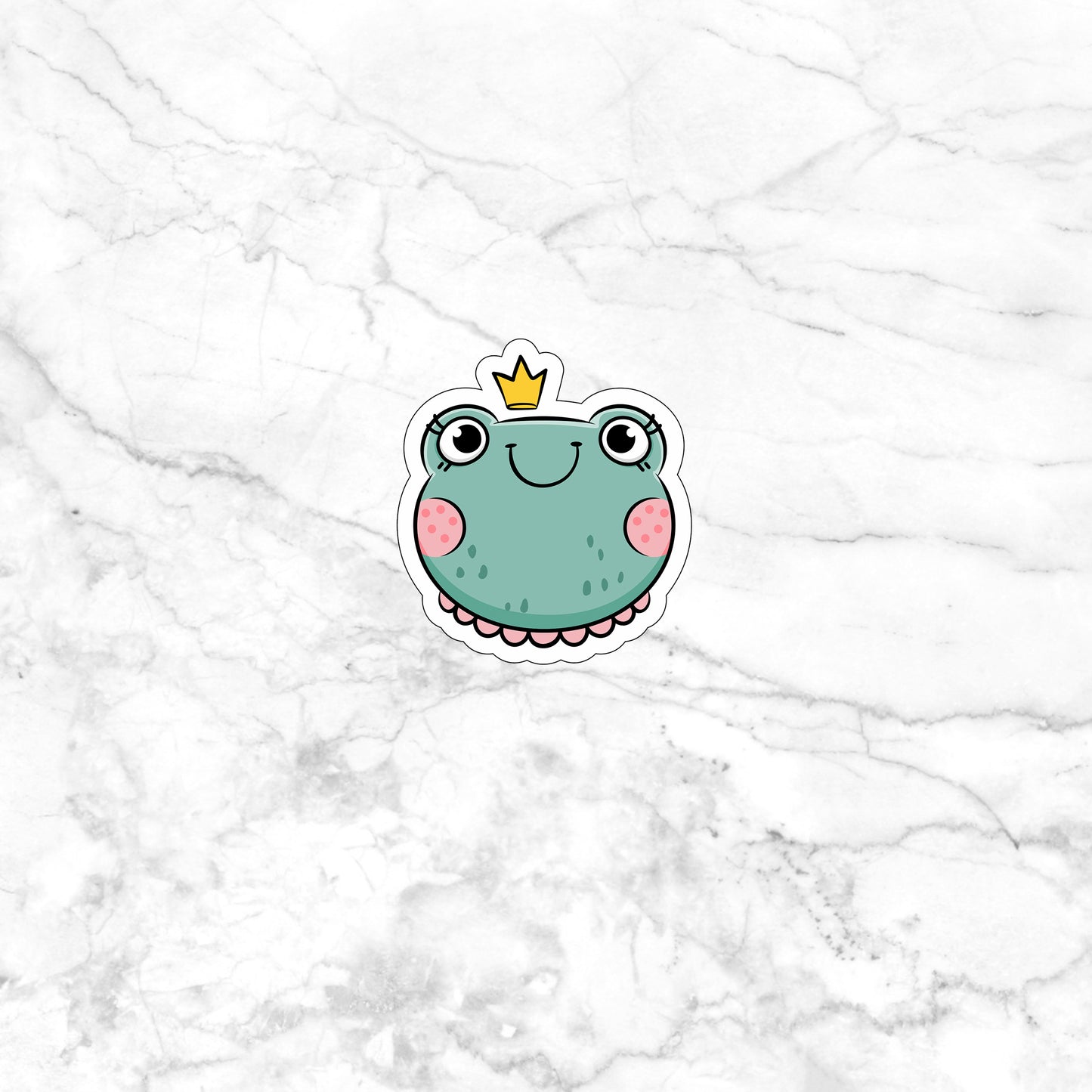 Frog Face sticker 5 Stickers