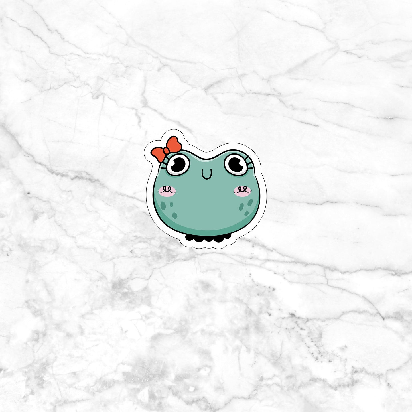 Frog Face sticker 7 Stickers