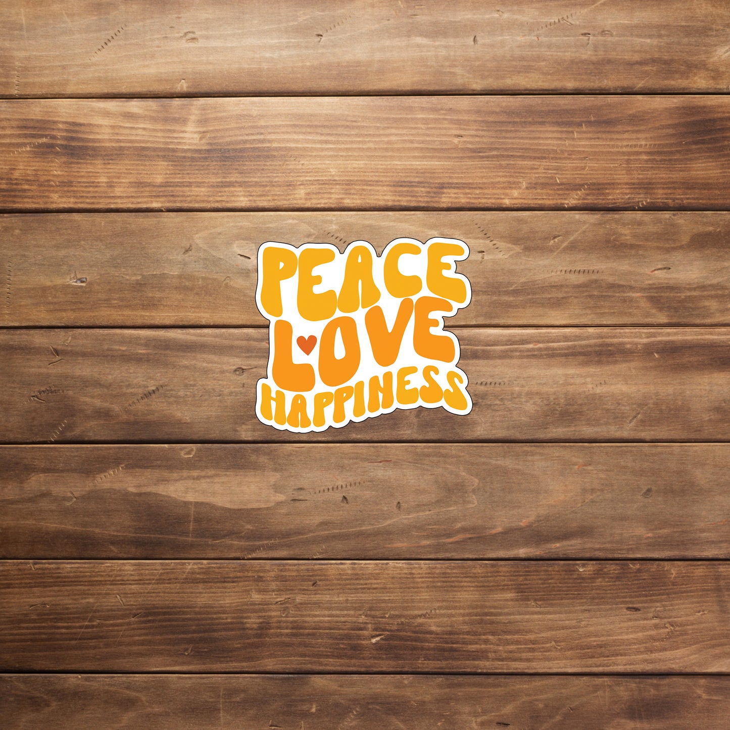 Happiness Stickers peace love sticker Stickers