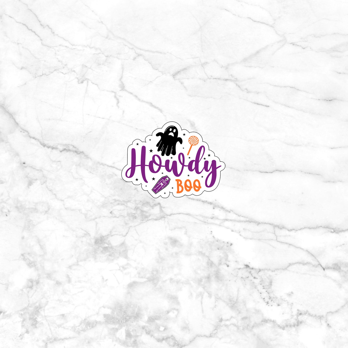 Howdy Boo 01 Stickers