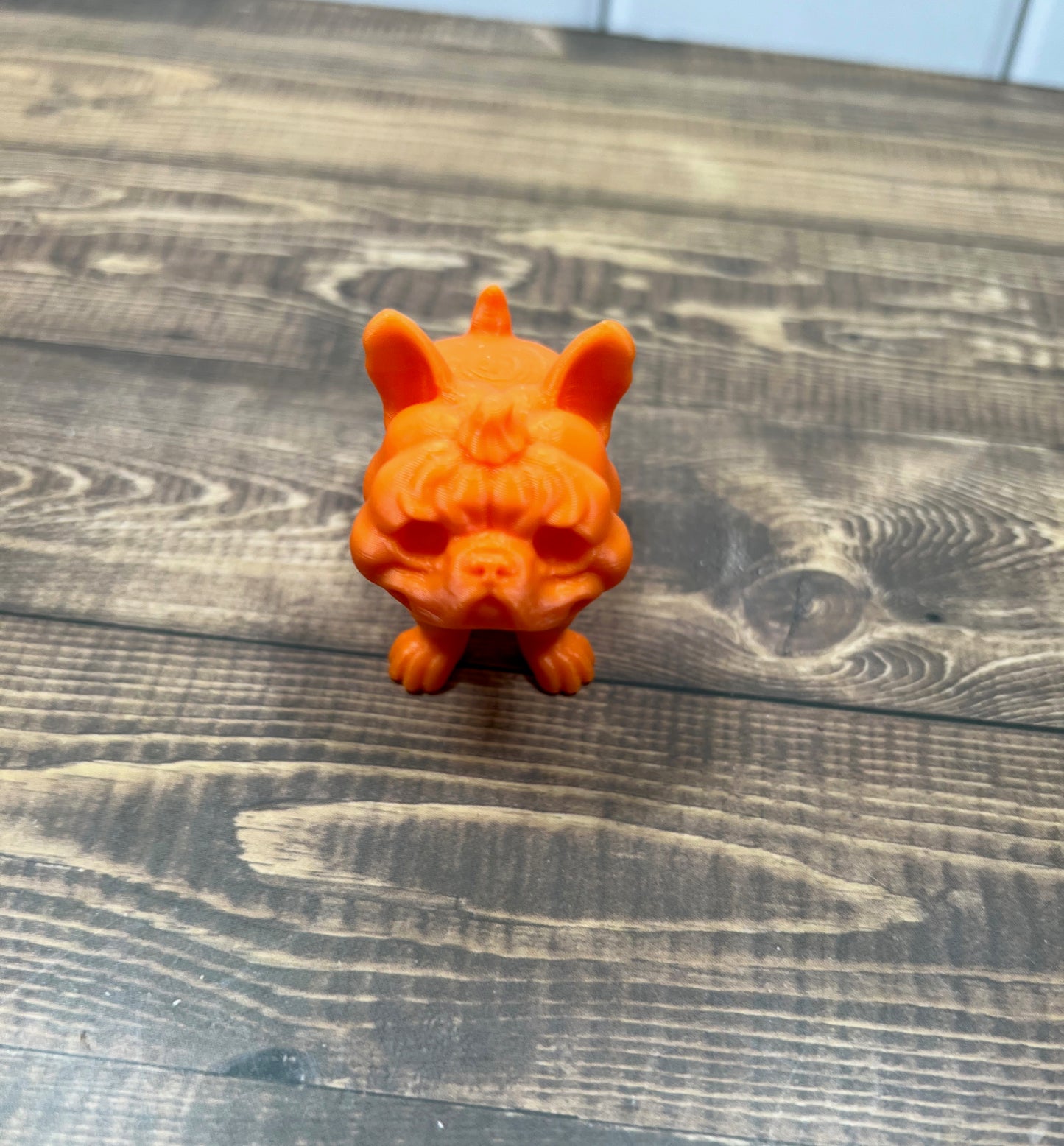3D Printed Articulated Pumpkin Dog Decoration