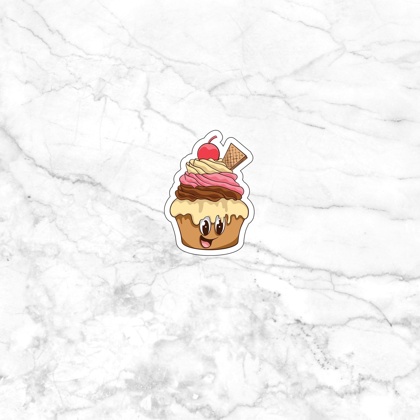 Ice Cream Character 1 Stickers