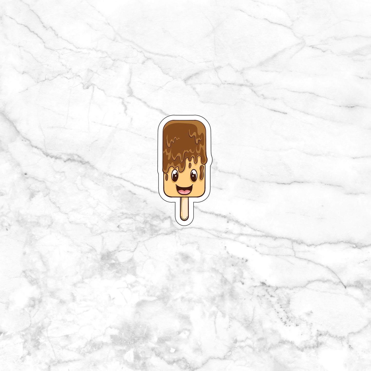 Ice Cream Character 6 Stickers