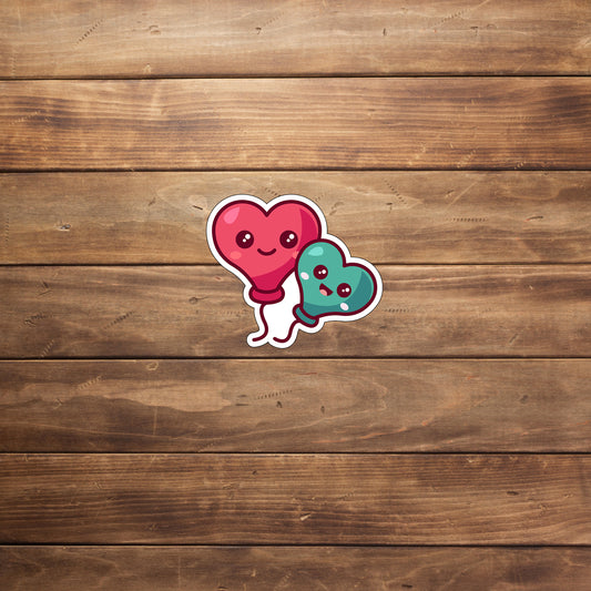Love Balloons illustration Stickers