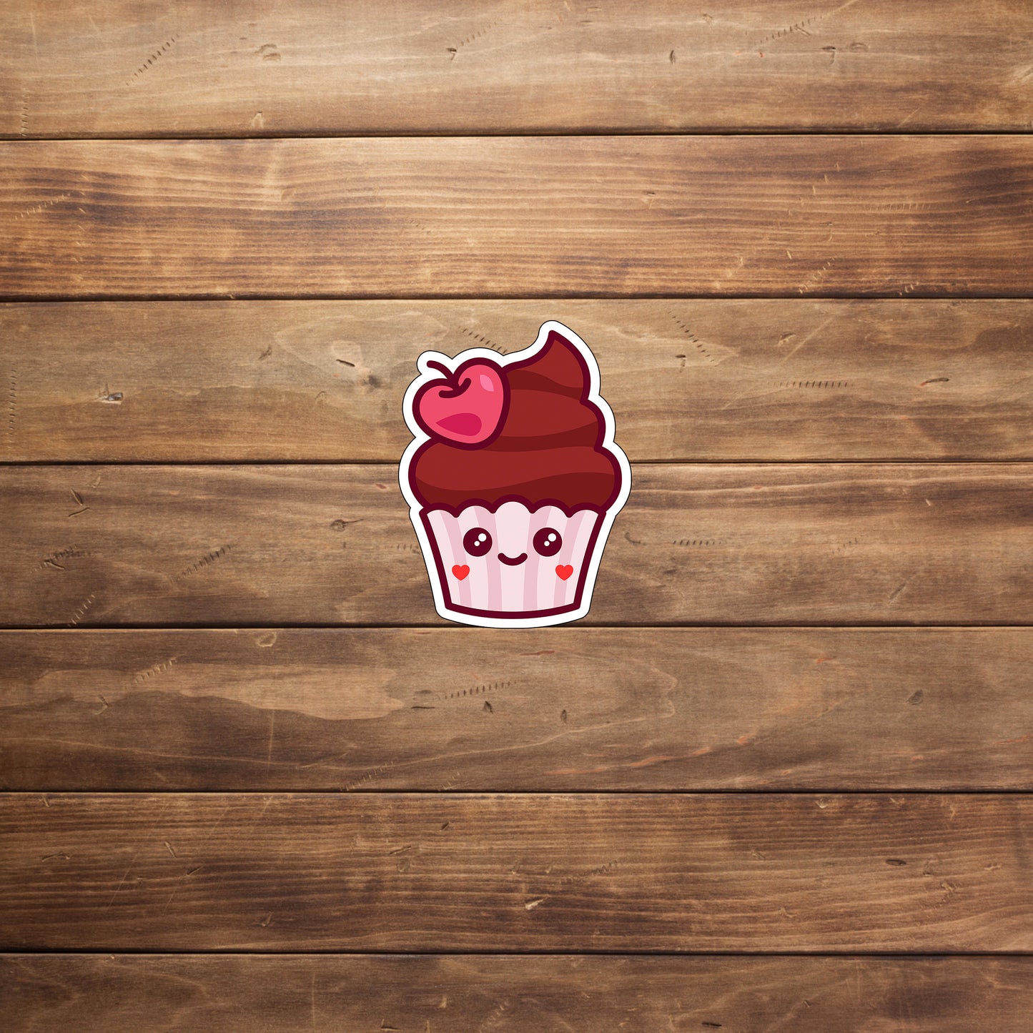 Love Cupcake illustration Stickers
