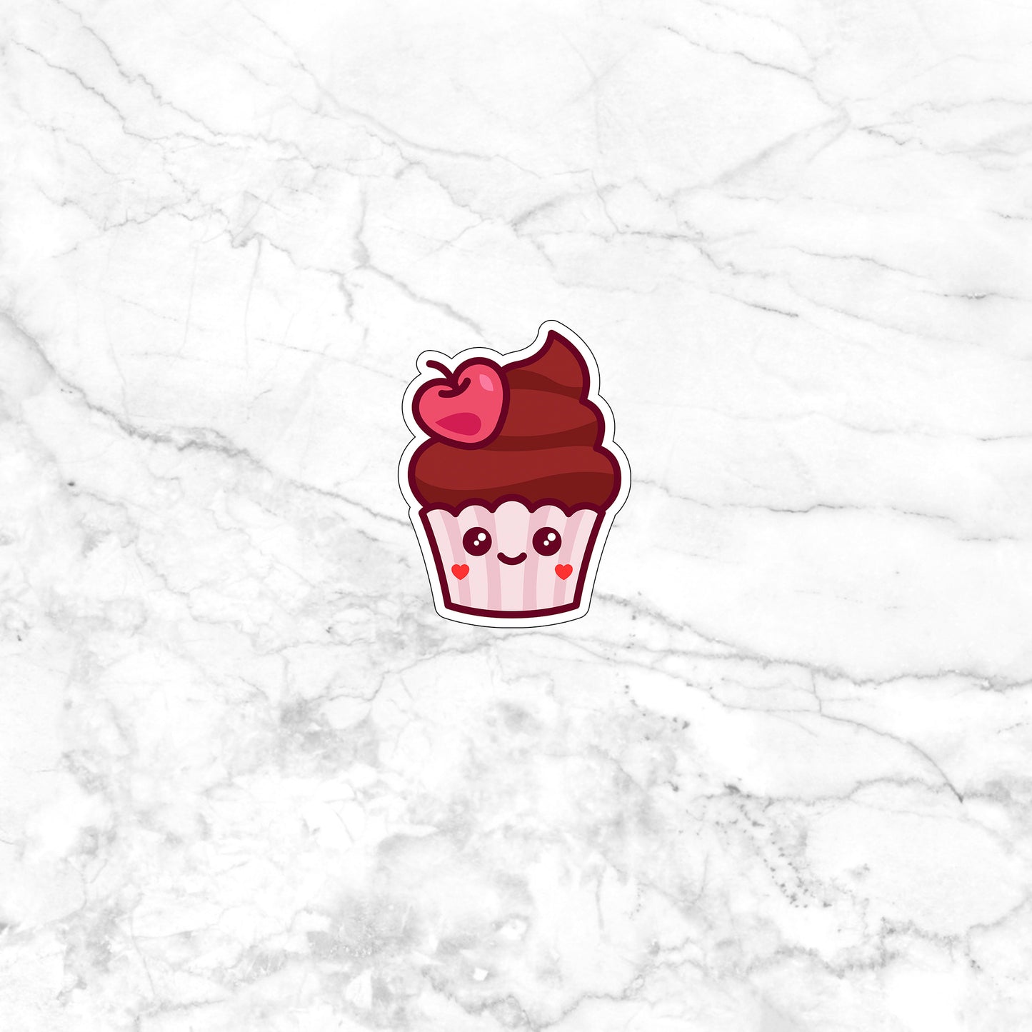 Love Cupcake illustration Stickers