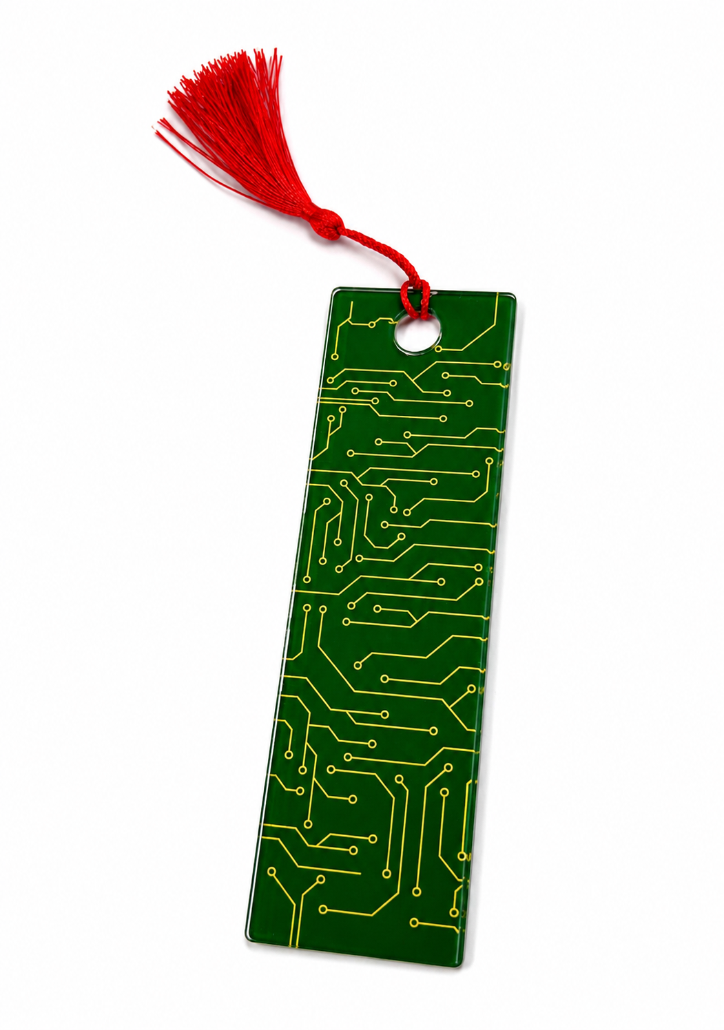 Circuit Board Bookmark – Green Tech & Electronics Bookmark
