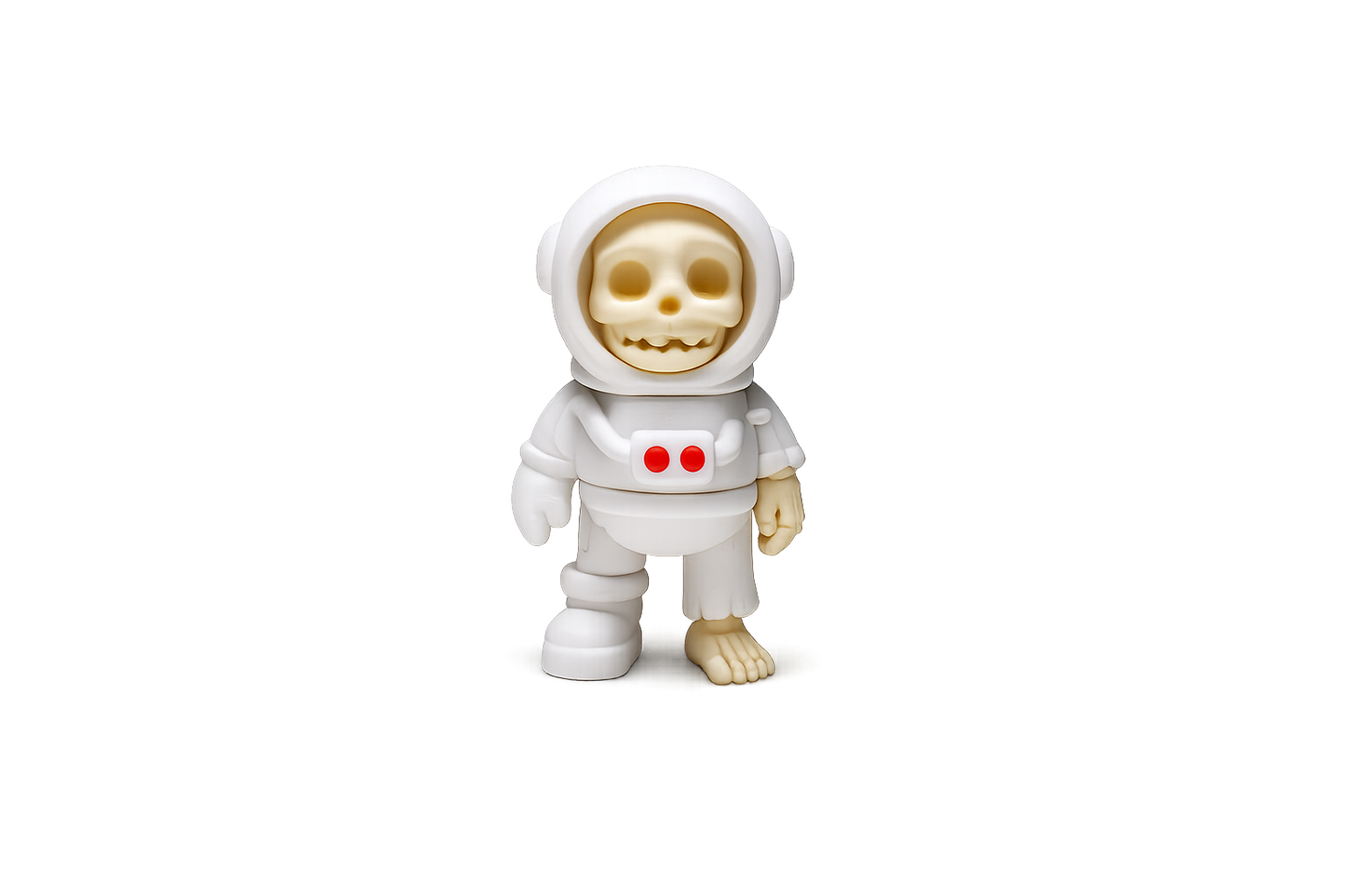 Mini Astronaut Skelton Fidget | Articulated Flexi Animal