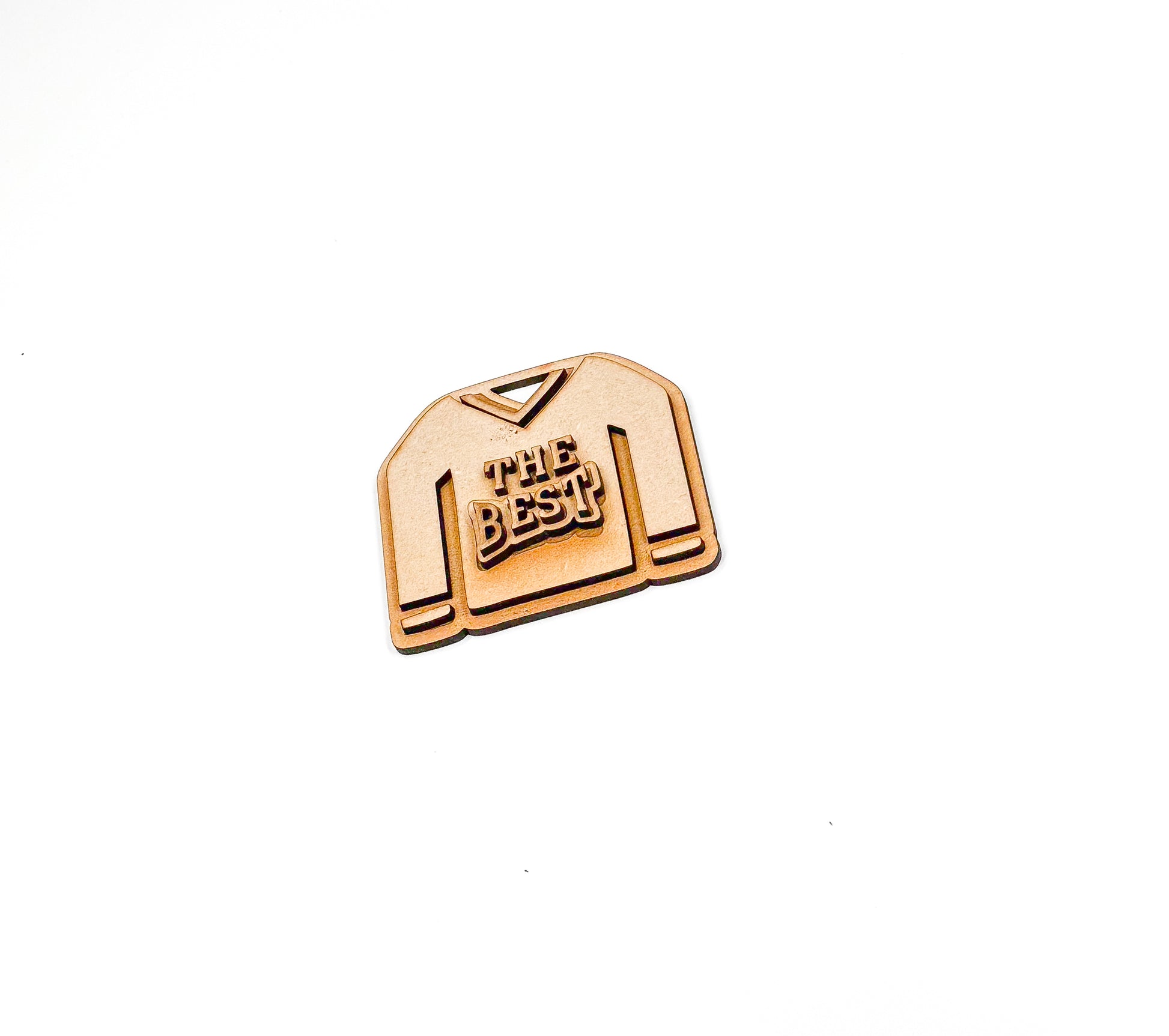 a close up of a metal object on a white background