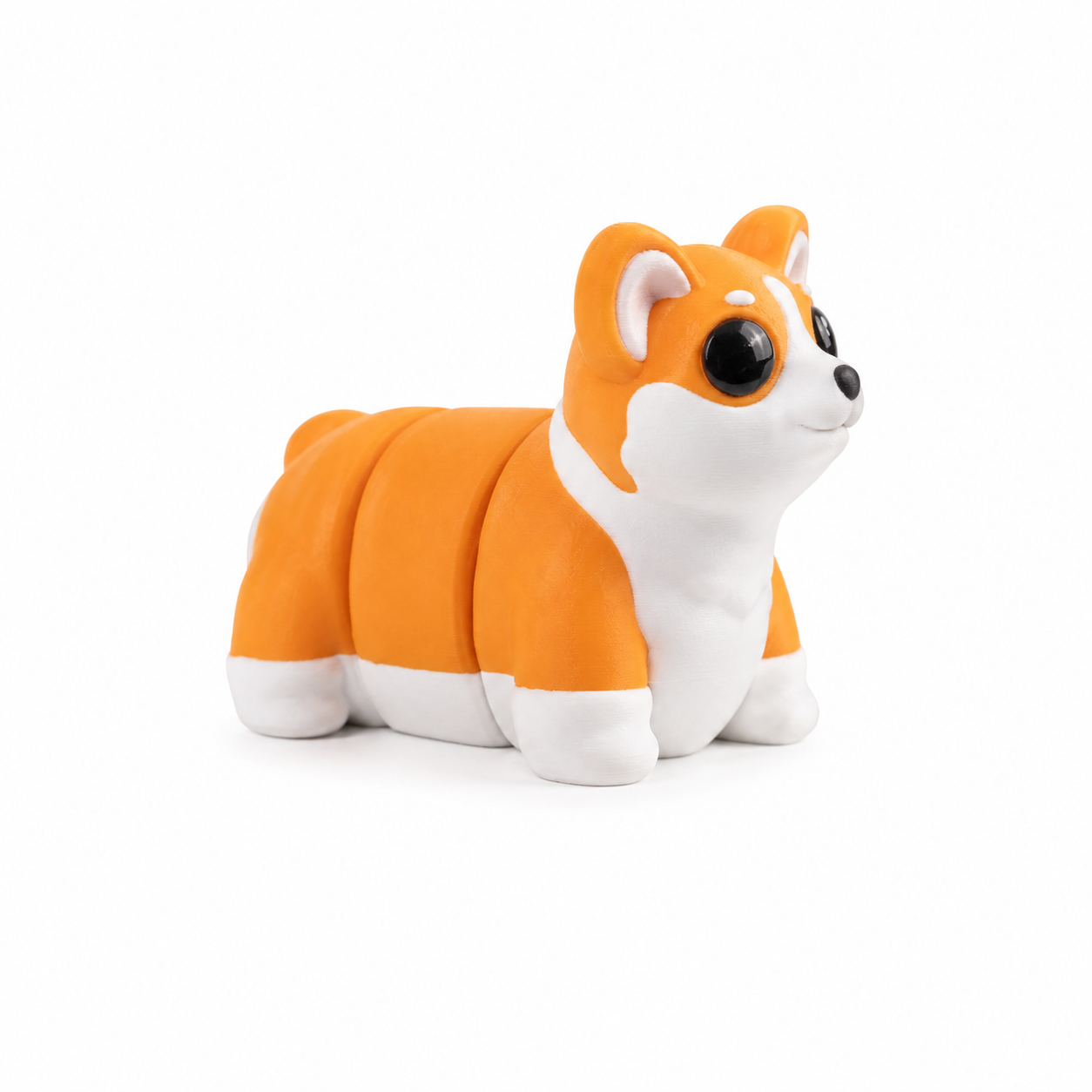 Mini Corgi  Fidget | Articulated Flexi Animal