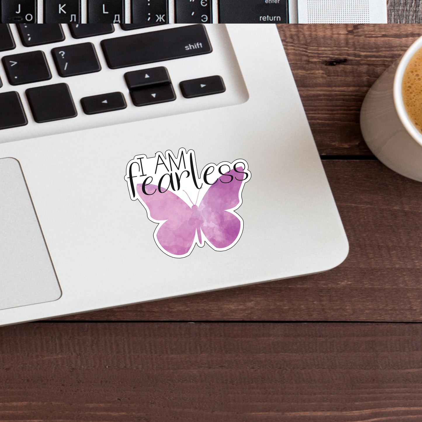 fearless sticker Stickers