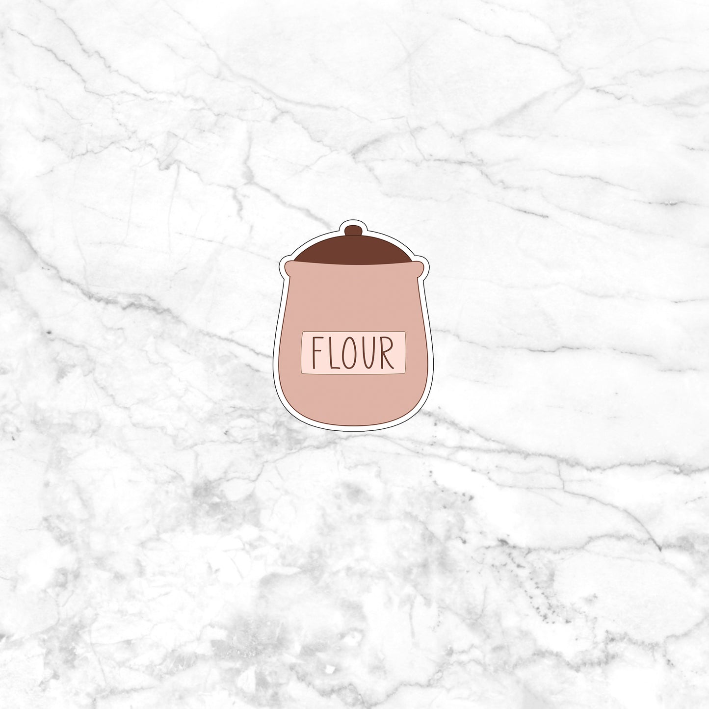 flour sticker Stickers