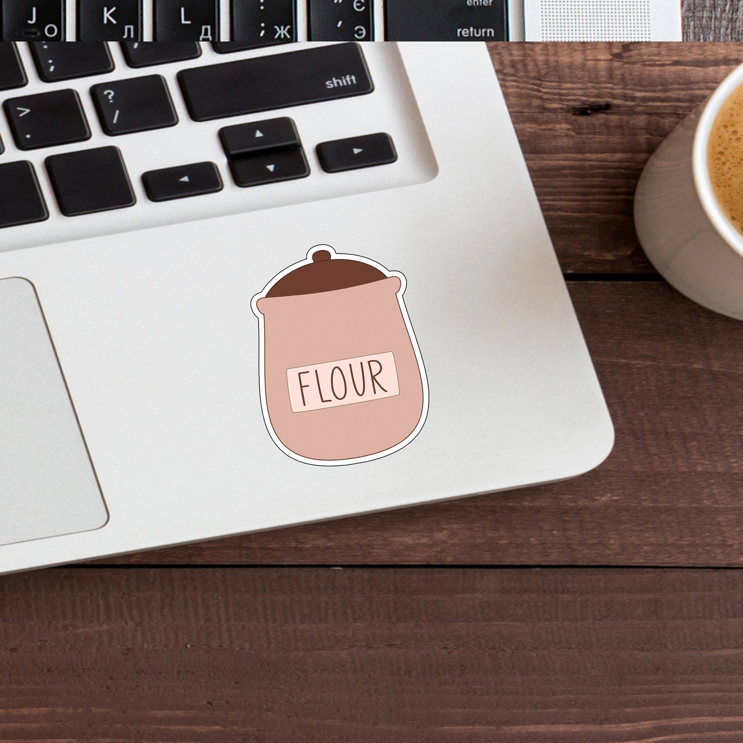 flour sticker Stickers