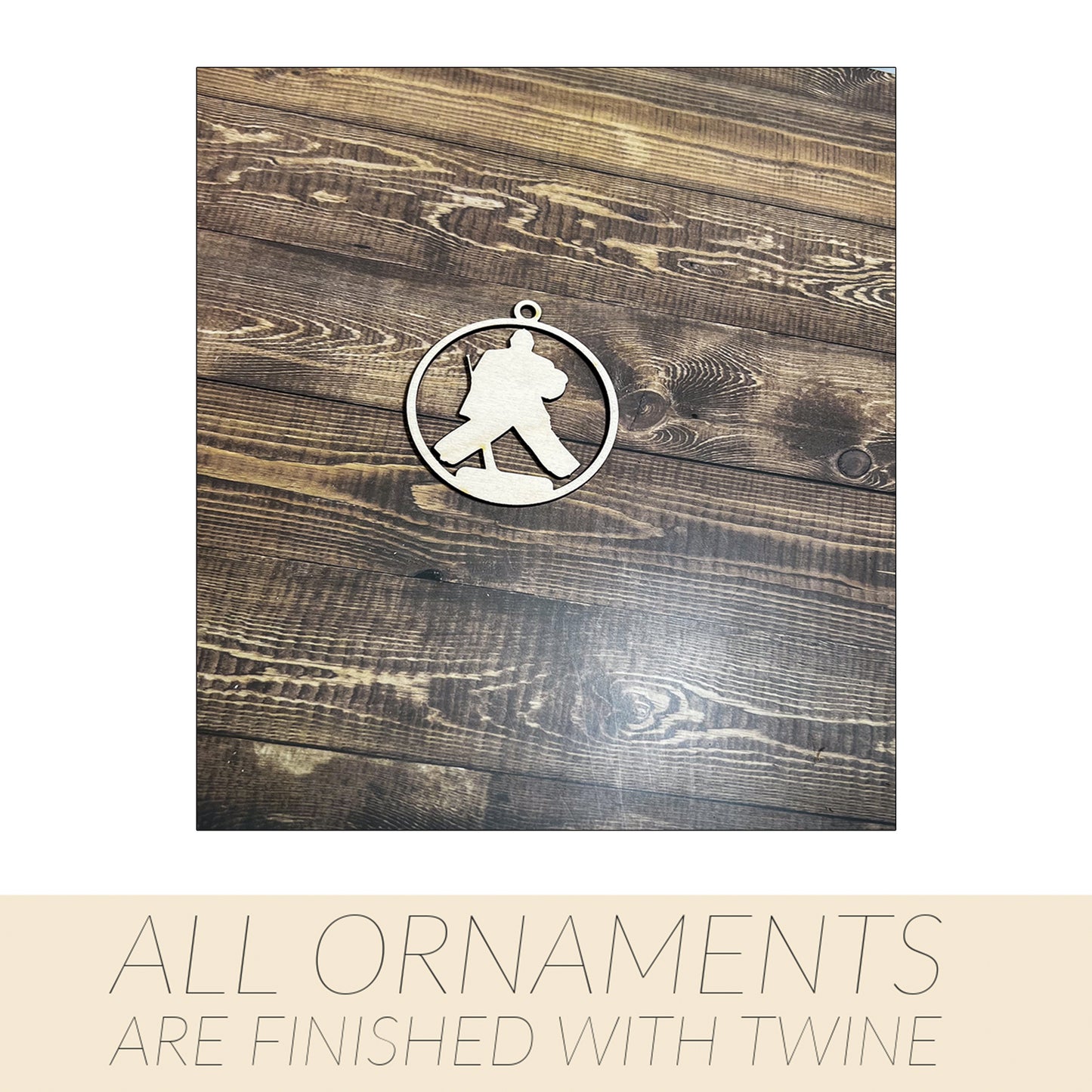 Karate Ornament, Wooden Sports Ornament, Sports Ornament, Engraved Ornament, Laser Engraved Wood Ornament