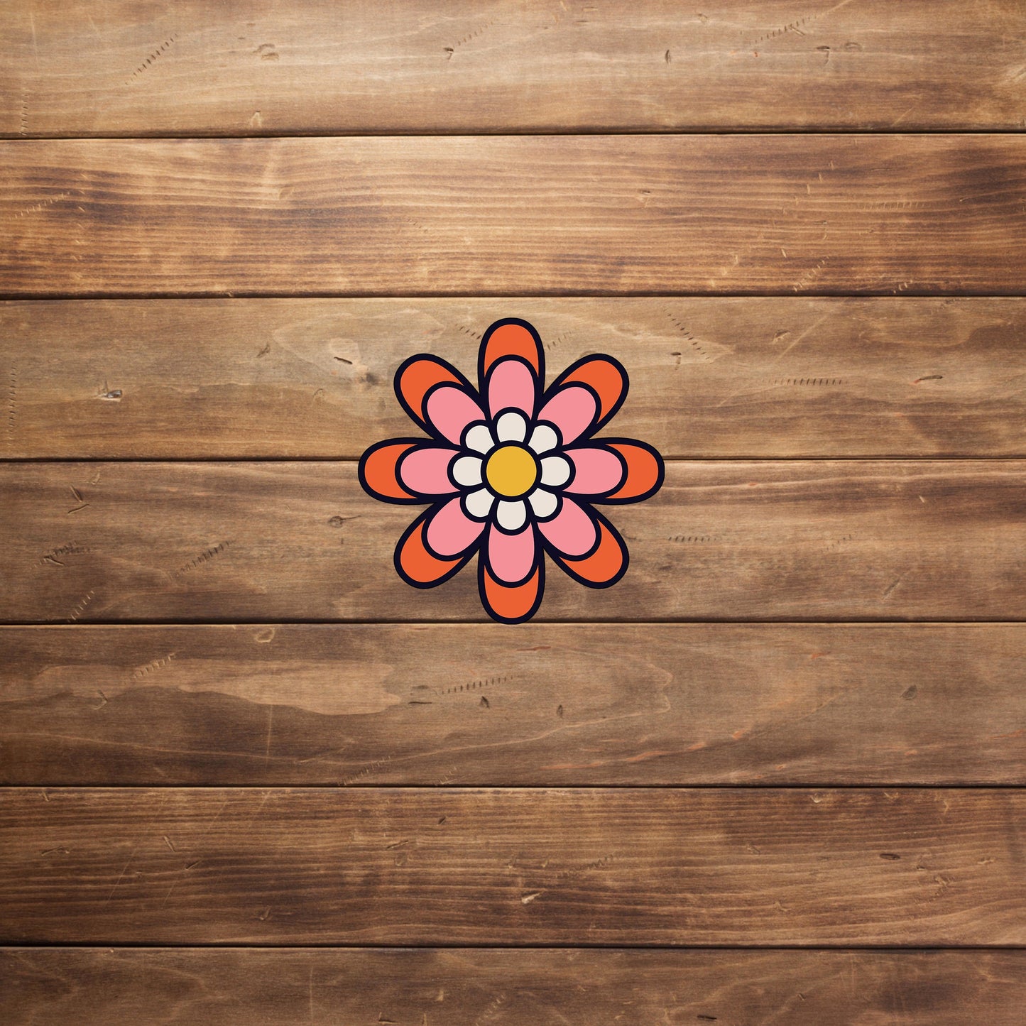 Hippie Psychedelic Sticker