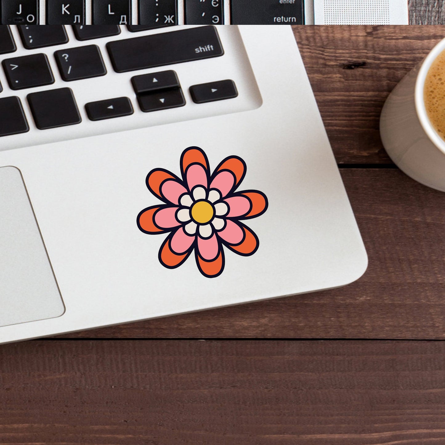 Hippie Psychedelic Sticker