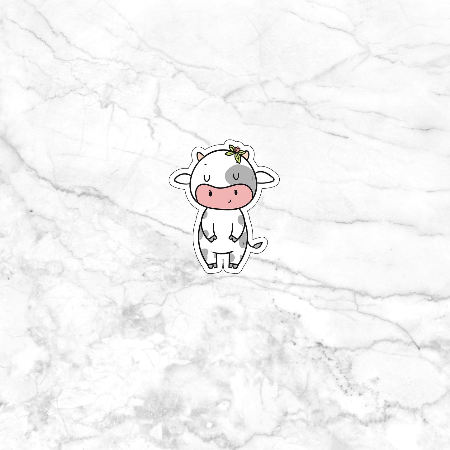 Cow Sticker