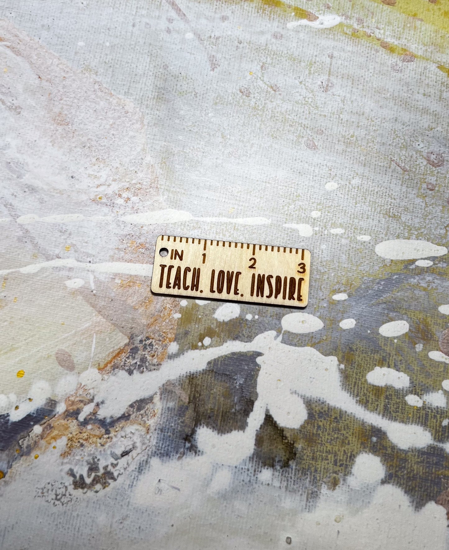 Keychain Laser Engraved Keychain, bag tag, gift for her, gift for him